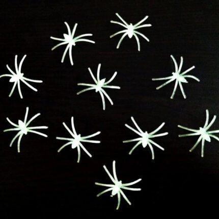 Set 10 paianjeni fosforescenti