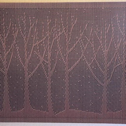 Set 4 suporturi farfurii Copaci maro