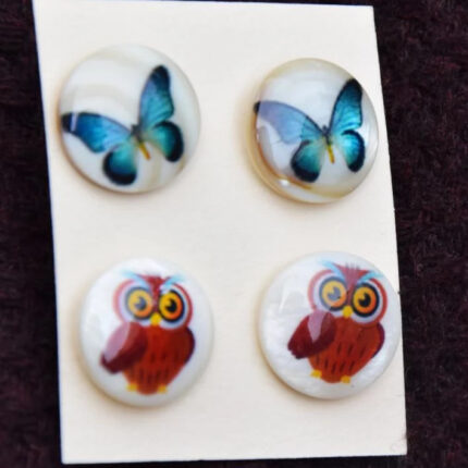 Set cercei Fluturi + Bufnite