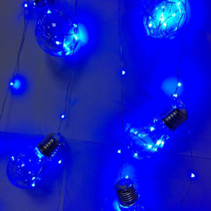 Ghirlanda becuri albastru
