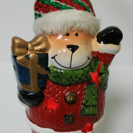 Decoratiune Ren din ceramica led