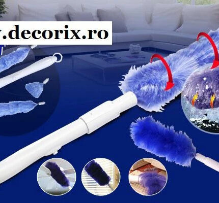 Aspirator de praf cu pene